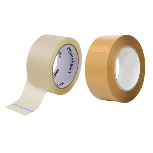 transparent and brown packing tape 3"